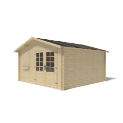 Casetta da giardino in legno - 16m2 - 4x4m - 28mm - colore: 
