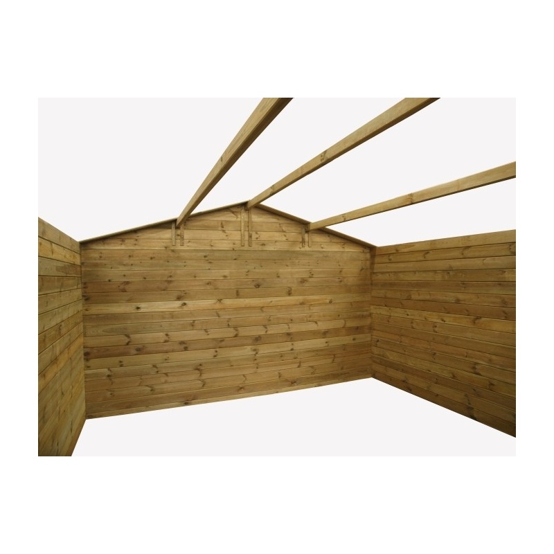 Casetta da giardino in legno - 16m2 - 4x4m - 28mm - colore: 