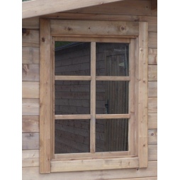 Casetta da giardino in legno - 20m2 - 5x4m - impregnata - 28mm - colore: 