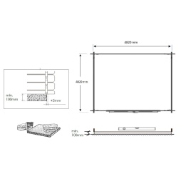 Casetta da giardino in legno - 25m2 - 5x5m - impregnata - 28mm - colore: 