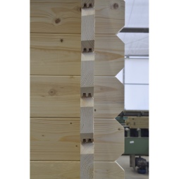 Casetta da giardino in legno - 20m2 - 5x4m - 40mm - colore: 