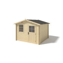 Casetta da giardino in legno - 6m2 - 3x2m - 28mm - colore: 