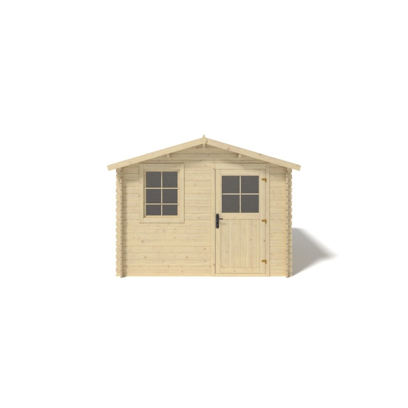 Casetta da giardino in legno - 6m2 - 3x2m - 28mm - colore: 