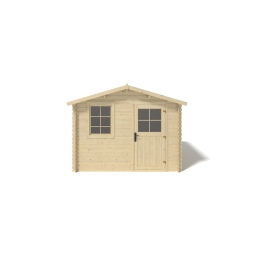 Casetta da giardino in legno - 6m2 - 3x2m - 28mm - colore: 