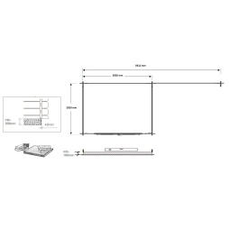 Casetta da giardino in legno - 17.4m2 - 5.79x3m - 28mm - colore: naturale