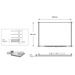 Casetta da giardino in legno - 5m2 - 2.5x2m - impregnata - 28mm - colore: verde