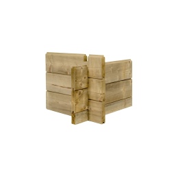 Casetta da giardino in legno - 5m2 - 2.5x2m - impregnata - 28mm - colore: verde