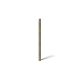 Gazebo da giardino in legno pergola 4.04x4.04 m con pannelli - Impregnata