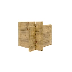 Casetta da giardino in legno - 12m2 - 4x3m - impregnata - 40mm - colore: 
