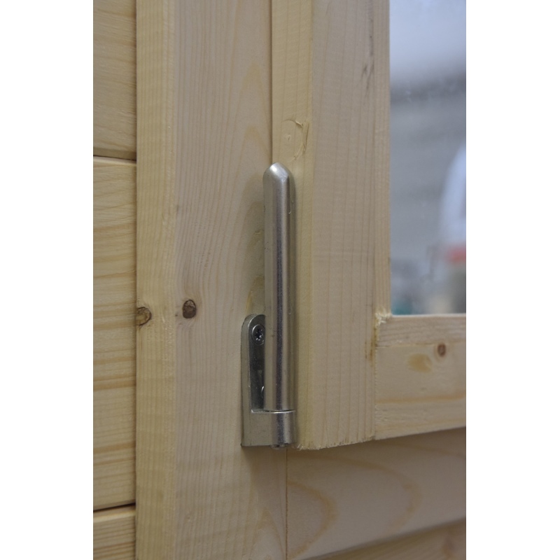 Casetta da giardino in legno - 30m2 - 6x5m - 40mm - colore: 