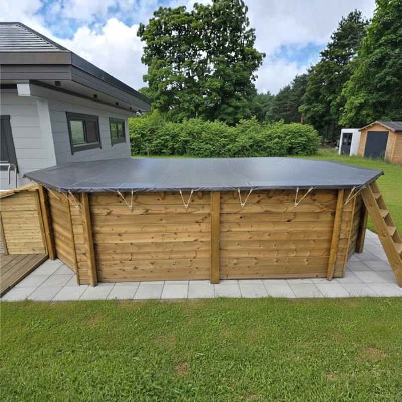 Telo invernale  7.16 x 3.91 m per piscina  BAS7308