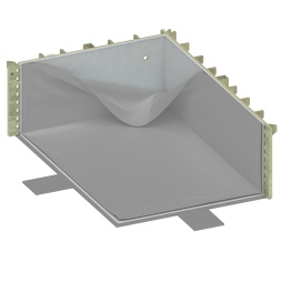 Piscina in legno  7 x 3.75 - H.1.45 m, , 