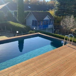 Piscina in legno  7 x 3.75 - H.1.45 m, , 