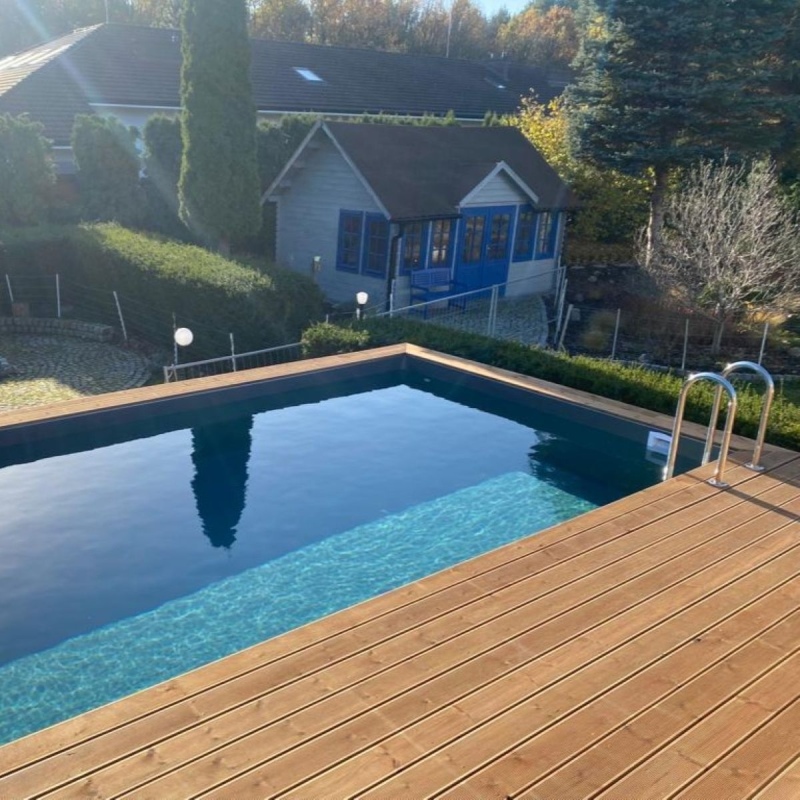 Piscina in legno  7 x 3.75 - H.1.45 m, , 