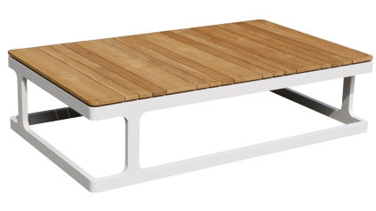 Tavolino da giardino 140x85xH.37 cm