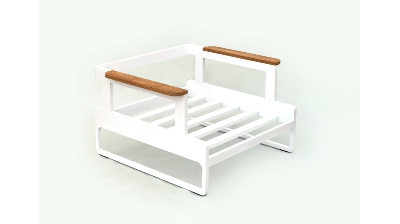 Poltrona da giardino 90x85xH.77 cm