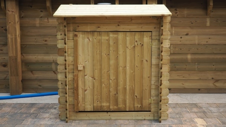 Piscina in legno 4.71x4.72 - H.1.2 m autoportante