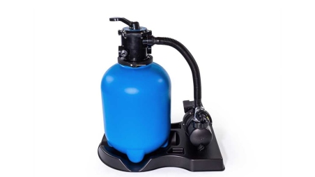 Piscina Verona 4.72 x 4.72 - H.1.2 m, azzurro chiaro, autoportanti - senza cementazione