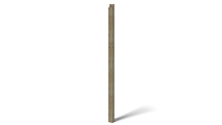 Gazebo da giardino in legno pergola 4.04x4.04 m con pannell - Impregnata