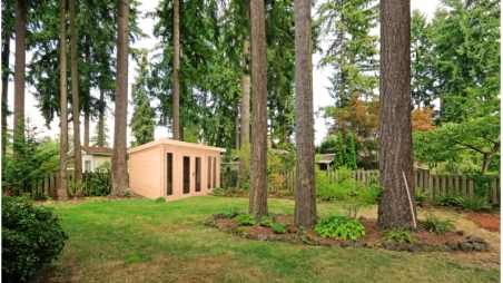 Casetta da giardino in legno - 12m2 - 4x3m - 34mm - colore: naturale